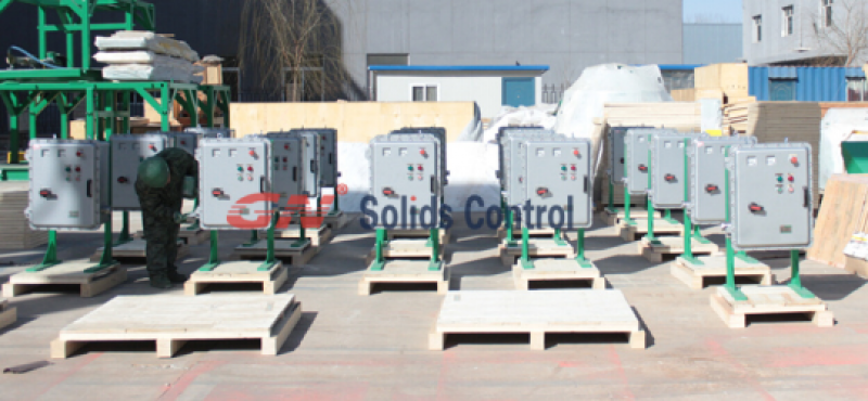 GN Equips the Solids Control Equipment with Own Fabricated Control Panel